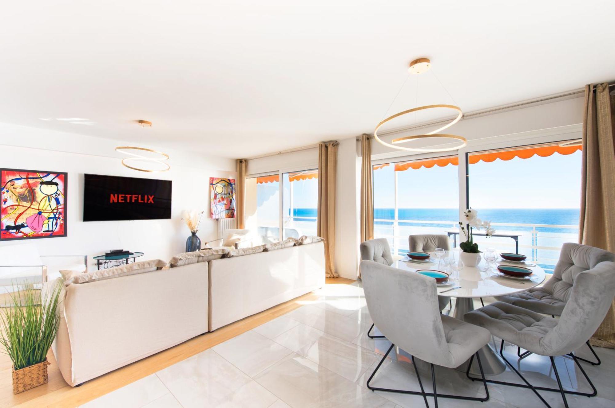 Luxueux - Terrasse Vue Mer - Parking Prive - Bo Saint-Antoine  Bagian luar foto
