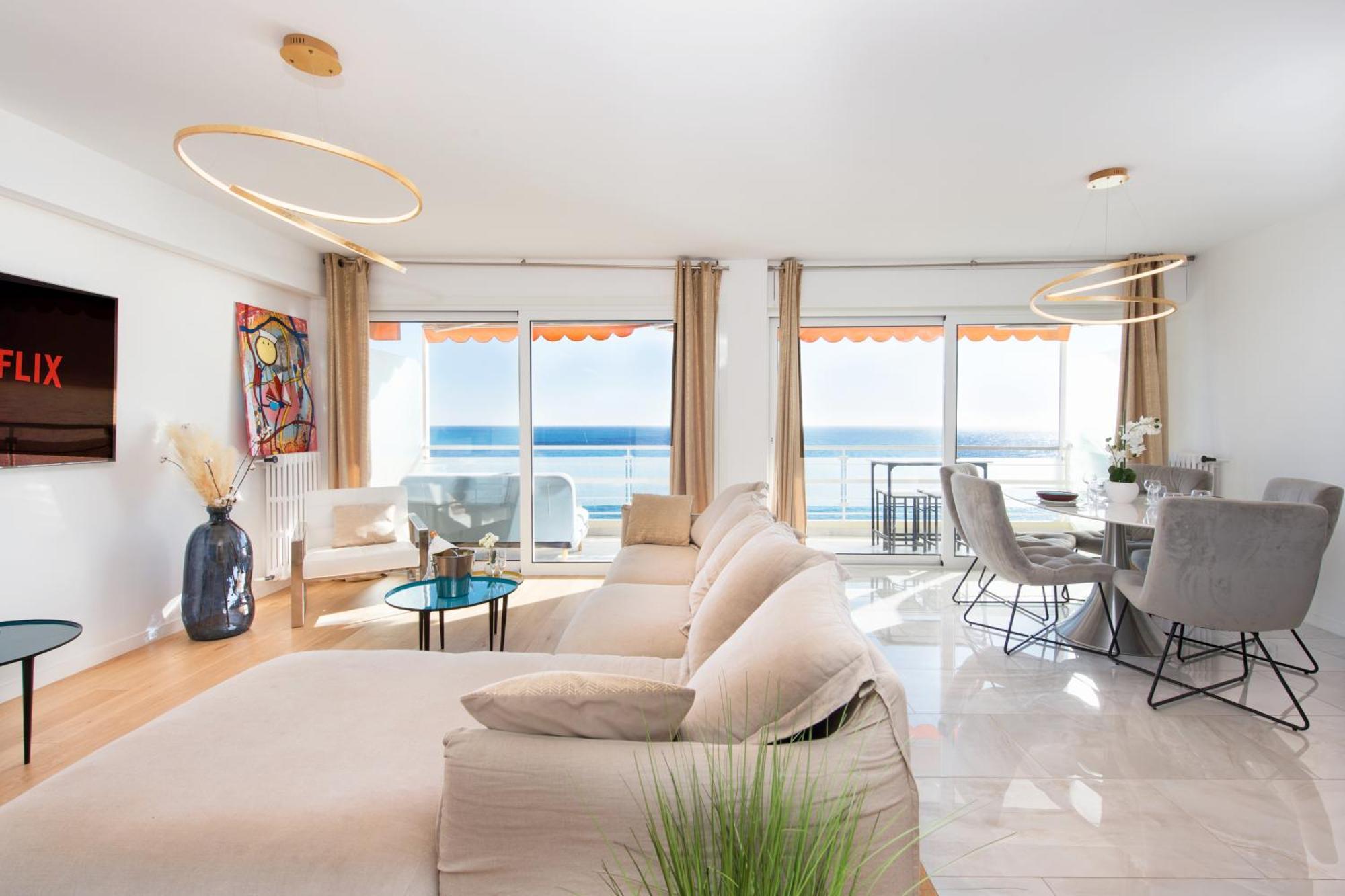 Luxueux - Terrasse Vue Mer - Parking Prive - Bo Saint-Antoine  Bagian luar foto